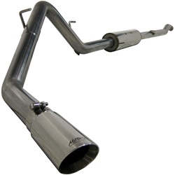 MBRP 2008-2012 Dodge/Chrysler Dakota 3.7/4.7L Cat Back, Single Side Exit, T304  -- S5140304