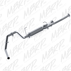 MBRP 2009-2015 Toyota 4.6L/5.7L V8, DC-Std., CM-SB & RC-LB Cat Back, Single Side, Aluminized  -- S5314P