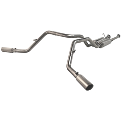 MBRP 2009-2015 Toyota 4.6L/5.7L V8, DC-Std., CM-SB & RC-LB Cat Back, Dual Split Side, T304  -- S5316304