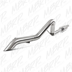 MBRP 2012-2014 Jeep Jeep Wrangler/Rubicon 3.6L V6 Cat Back, Single Rear Exit, Off Road  -- S5530409