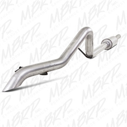 MBRP 2012-2014 Jeep Jeep Wrangler/Rubicon 3.6L V6 Cat Back, Single Rear Exit, Off Road  -- S5530AL