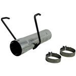 MBRP 2007-2008 Dodge/Chrysler Replaces all 17" overall length mufflers 17" Muffler Delete Pipe, Aluminized  -- MDAL017