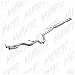 MBRP 2013-2015 Hyundai Veloster Turbo 2.5" Cat Back, Dual Exit, Aluminized  -- S4700AL