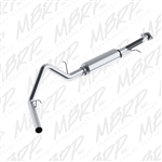 MBRP 2000-2006 Chevy/GMC Tahoe/Yukon 5.3L Cat Back, Single Side, Aluminized  -- S5026P