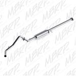 MBRP 2007-2008 Chevy/GMC 1500 (Next Gen.), CC, EC 6'6" bed 4.8/5.3L 3" Cat Back, Single Side, Aluminized  -- S5036P