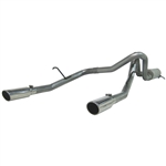 MBRP 2004-2012 Chevy/GMC Colorado/Canyon 2.8/2.9/3.5/3.7L EC/CC-SB Cat Back, Dual Rear Exit, Aluminized  -- S5048AL