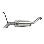 MBRP 2004-2012 Chevy/GMC Colorado/Canyon 2.8/2.9/3.5/3.7L EC/CC-SB Cat Back, Before Axle Turn Down, Aluminized  -- S5052AL