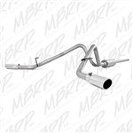 MBRP 2004-2008 Ford F150 4.6/5.4L EC/CC-SB 3" Cat Back, Dual Split Side, Aluminized  -- S5204AL