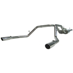 MBRP 2007-2009 Toyota 4.7L/5.7L V8, DC-Std., CM-SB & RC-LB (ONLY fits 4.7L in 2009) Cat Back, Dual Split Rear, T409  -- S5302409