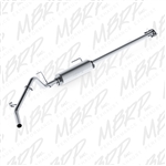 MBRP 2005-2015 Toyota 4.0L, EC/CC-SB Cat Back, Single Side, Aluminized  -- S5326P