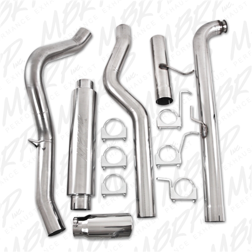 MBRP 2001-2007 Chevy/GMC 2500/3500 Duramax, EC/CC 4" Down Pipe Back ...