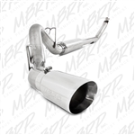 MBRP 1994-2002 Dodge/Chrysler 2500/3500 Cummins 4" Turbo Back, Single Side (94-97 Hanger HG6100 req.), T304  -- S6100304