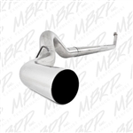 MBRP 1994-2002 Dodge/Chrysler 2500/3500 5" Turbo Back, Single - No Muffler, T409  -- S6112SLM