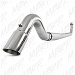 MBRP 1994-2002 Dodge/Chrysler 2500/3500 Cummins 5" Turbo Back, Single Turn Down, T409  -- S6112TD