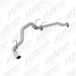 MBRP 2014-2015 Dodge/Chrysler Ram 1500 3.0L Ecodiesel 3.5" Filter Back, Single Side Exit, Aluminized  -- S6169AL