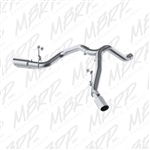 MBRP 2013-2013 Dodge/Chrysler Cummins 6.7L, (LEAF SPRING CC/SB) 4" Filter Back, Cool Duals, Aluminized  -- S6172AL