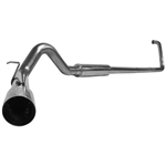 MBRP 2003-2007 Ford F-250/350 6.0L 4" Turbo Back, Single Side Exit, Off-Road, T304  -- S6212304