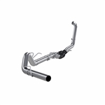 MBRP 2003-2007 Ford F-250/350 6.0L 4" Turbo Back, Single Side  - no muffler  -- S6212PLM