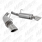 MBRP 2005-2010 Ford Mustang GT/ 2007-2010 Shelby GT500 Dual Mufflers Axle Back, Split Rear  -- S7200AL