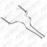 MBRP 2011-2014 Ford Mustang GT 5.0 Cat Back, Dual Split Rear, Race Version, Aluminized  -- S7264AL