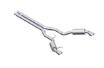 MBRP 2015-2015 Ford Mustang GT 5.0 3" Cat Back, Dual Split Rear, Street Version, 4.5" tips, T409  -- S7277409